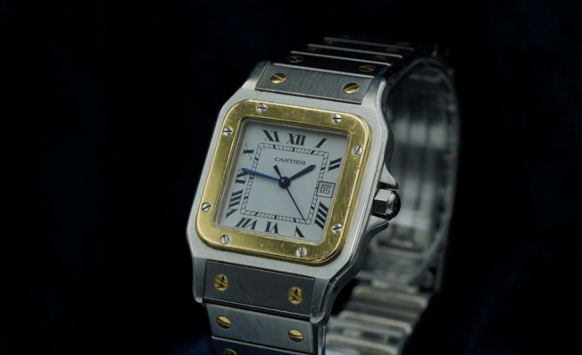 cartier santos bicolor