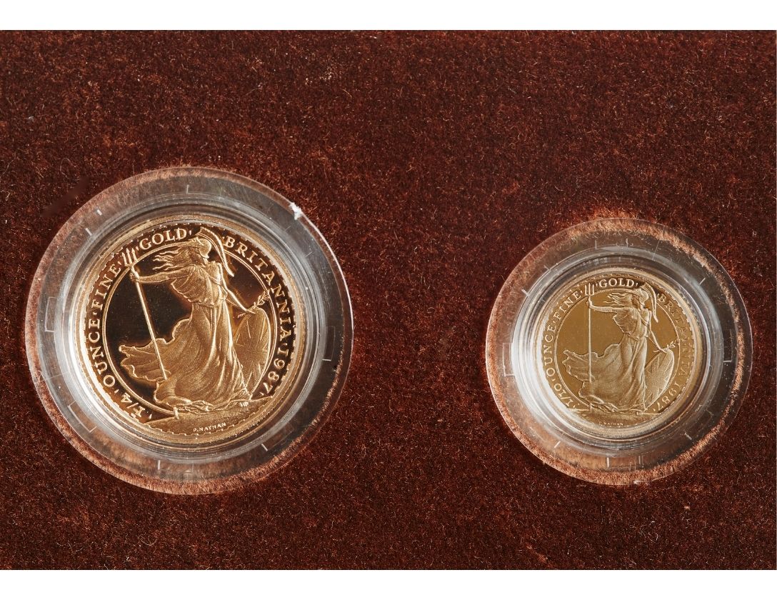 Britannia gouden munten