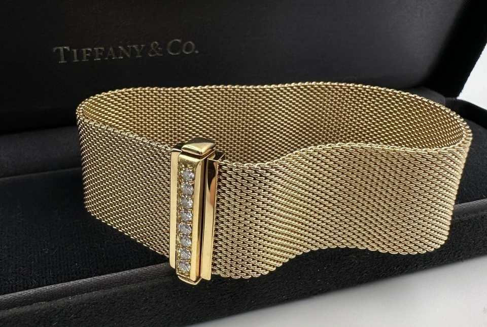 Goldenen Armreif Tiffany