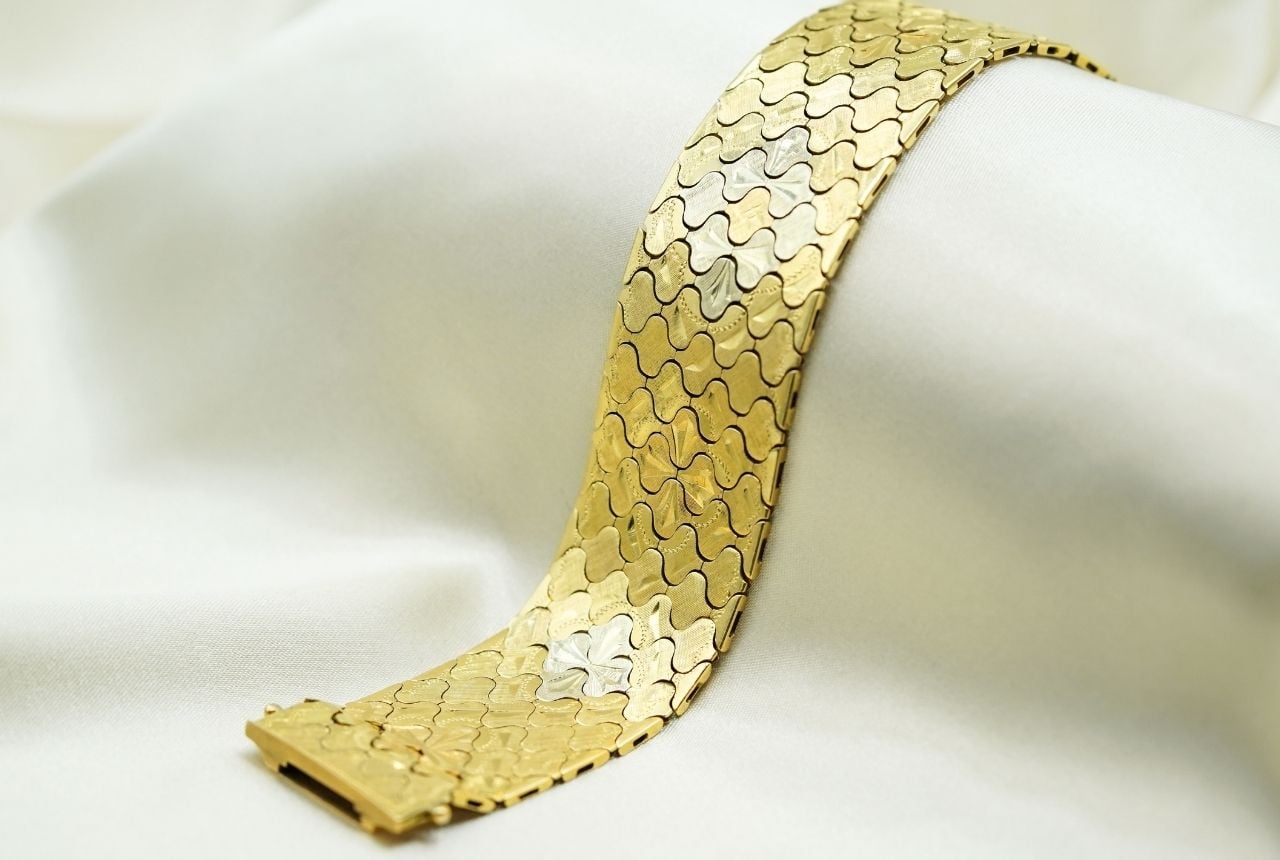 armband gold breit